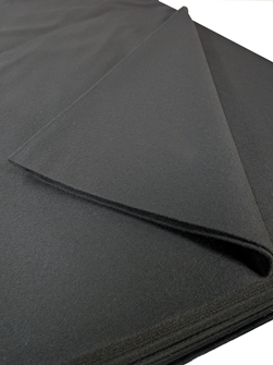 Theatre Stage Blackout Backdrop Cloth Flame Retardant-Sold per Metre 3M Width